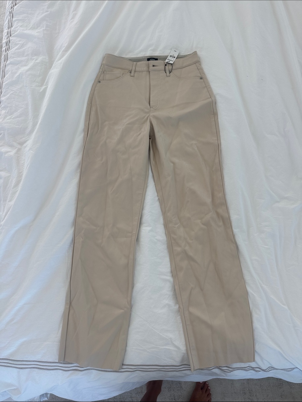 Express faux leather pleather pants